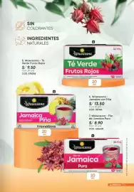 Catálogo Azzorti Página 15: Wawasana Té Verde Frutos Rojos €9,50, Wawasana - Flor de Jamaica Pura €8,90