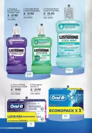Catálogo Azzorti Página 34: Enjuague Bucal Listerine Cool Mint €35,90, Oral-B Econopack €21,90