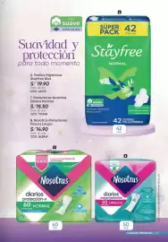 Catálogo Azzorti Página 57: Stayfree Toallas Higiénicas Alas €19,90, Nosotras diarios mayor protección €57,00