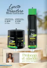 Catálogo Azzorti Página 68: Tonno efecto brasilero mascarilla €350,00, Shampoo Tonno Plus Efecto Brasilero €27,90