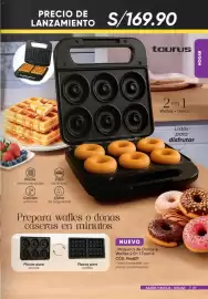 Catálogo Azzorti Página 89: Taurus Maquina de Donas & Wafles 2 En 1 €169,90