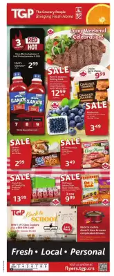 TGP The Grocery People flyer (valid until 9-09)