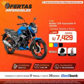 Catálogo Motocorp Página 4: TVS Raider 125 Inyectada FI €7.429,00