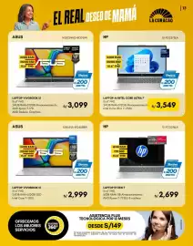 Catálogo La Curacao Página 13: Asus laptop vivobook 15 €2.999,00, Hp laptop ryzen 7 €2.699,00