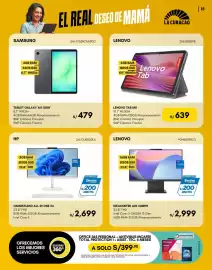 Catálogo La Curacao Página 15: Hp omnistudio all in one 24 €2.699,00, Lenovo ideacentre aio 24irh9 €2.999,00