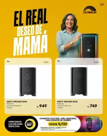 Catálogo La Curacao Página 25: Party Speaker 300k €949,00, TCL PARTY SPEAKER 200K €749,00