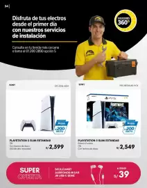 Catálogo La Curacao Página 34: Sony playstation 5 slim estandar €2.599,00, Sony playstation 5 slim estandar €2.549,00