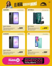 Catálogo La Curacao Página 37: Galaxy A07 Black €399,00, Zte a35 green €289,00