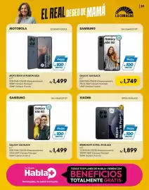 Catálogo La Curacao Página 39: Samsung galaxy a36 5g €1.499,00, Motorola moto edge 60 fusion azul €1.499,00