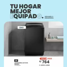 Catálogo Tiendas EFE Página 2: Lg lavadora lg 13 kg negro €764,00