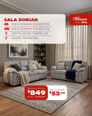 Muebles el Bosque (válido hasta 17-09)