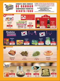 Catálogo Hirota Food Supermercado Página 7: Soju Lotte 360ml sabores €23,98, Suco Coreano Bonbon Uva €7,98