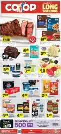 Co-op flyer week 36 Page 1: Cattell garden select pasta sauce €1,99, Cracker Barrel cheese slices €4,77