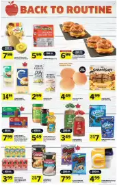 Co-op flyer week 36 Page 8: Black Diamond Cheestrings €7,99, Campbell's Chunky Soup €3,50