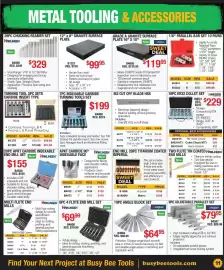 Busy Bee Tools flyer Page 11: Dasqua grade a granite surface plate 16" x 10" €119,95