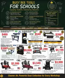 Busy Bee Tools flyer Page 12: Busy Bee Tools 22" Variable Speed Scroll Saw €398,50