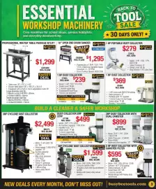 Busy Bee Tools flyer Page 3: CrafTEX professional router table package w/lift €1.299,00