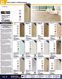 Catálogo Construmart Página 2: Tablon madera forest ice €9.590,00, Tablon madera €7.590,00