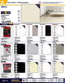 Catálogo Construmart Página 4: Porcelanato pulido €6.490,00, Grey veta pulido €12.590,00