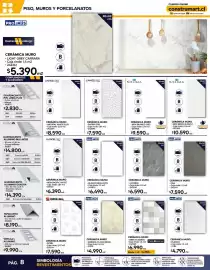 Catálogo Construmart Página 8: Ceramica muro light grey €5.390,00, Guardacanto plus €2.830,00