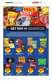 FreshCo flyer week 36 Page 9: PepsiCo Beverages €7,99, Lay's potato chips or Smartfood popcorn €2,75