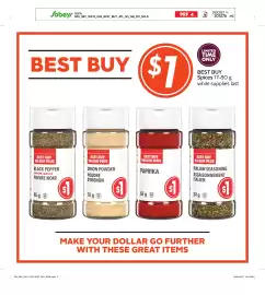 Sobeys flyer week 36 Page 20: Best Buy Value Plus Spices €1,00