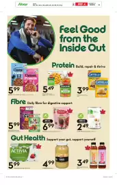 Sobeys flyer week 36 Page 22: Kellogg's Family Size Cereal €5,99, Catelli protein pasta €3,99