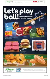Sobeys flyer week 36 Page 23: Hot Dog or Burger Buns €4,00