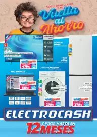 Catálogo Electrocash Página 1: Indesit lavadora ima864 my time €279,00, Samsung Vision Ai Crystal Processor 4K €479,00