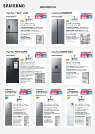 Catálogo Electrocash Página 4: Samsung Frigorífico Combi Inox RB50DG632ES9EF €829,00
