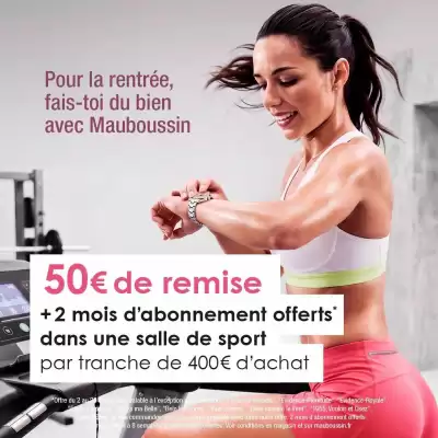 Mauboussin (valable jusqu'au 30-09)
