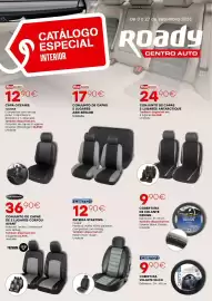 Folheto Roady Página 1: Cobertura de volante design €9,90, Cobertura volante silico €9,90