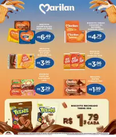 Catálogo Empório Bahamas Página 8: Biscoito pit stop marilan €3,96, Biscoito recheado pit stop marilan €3,96