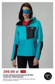 4F gazetka tydzień 36 Strona 10: Kurtka softshell wiatroodporna 4F PRO membrana 10000 damska €399,99