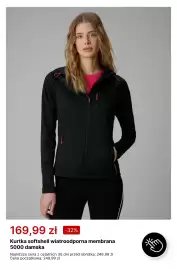 4F gazetka tydzień 36 Strona 2: Kurtka softshell wiatroodporna membrana 5000 damska €169,99