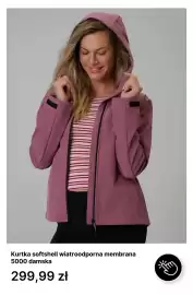 4F gazetka tydzień 36 Strona 4: Kurtka softshell wiatroodporna membrana 5000 damska €299,99