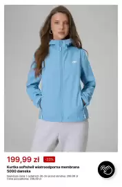 4F gazetka tydzień 36 Strona 6: Kurtka softshell wiatroodporna membrana 5000 damska 4F €199,99