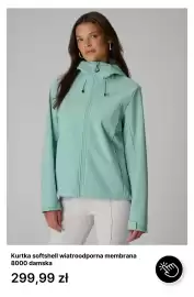 4F gazetka tydzień 36 Strona 8: Kurtka softshell wiatroodporna membrana 8000 damska 4F €299,99