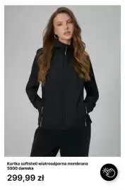 4F gazetka tydzień 36 Strona 9: Kurtka softshell wiatroodporna membrana 5000 damska €299,99