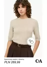 C&A gazetka tydzień 36 Strona 11: Kaszmierowy sweter z dzianiny C&A €269,99