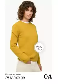 C&A gazetka tydzień 36 Strona 7: Kaszmierowy Sweter C&A €349,99