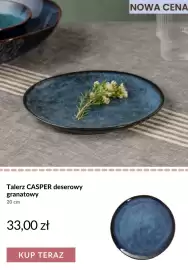 Homla gazetka tydzień 36 Strona 2: Talerz Casper deserowy granatowy 20 cm €33,00