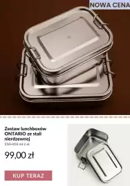 Homla gazetka tydzień 36 Strona 4: Zestaw lunchboxów Ontario ze stali nierdzewnej €99,00