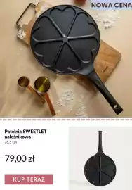 Homla gazetka tydzień 36 Strona 7: Patelnia Sweetlet naleśnikowa 26,5 cm Homla €79,00
