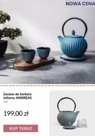 Homla gazetka tydzień 36 Strona 9: Zestaw do herbaty żeliwny Andreas 4 el €199,00