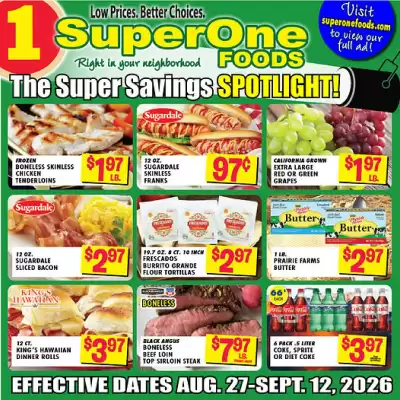 Super One Foods (valid until 12-09)