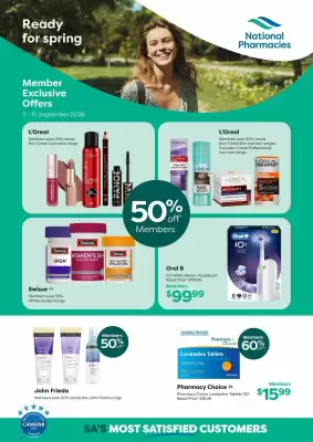 National Pharmacies (valid until 15-09)