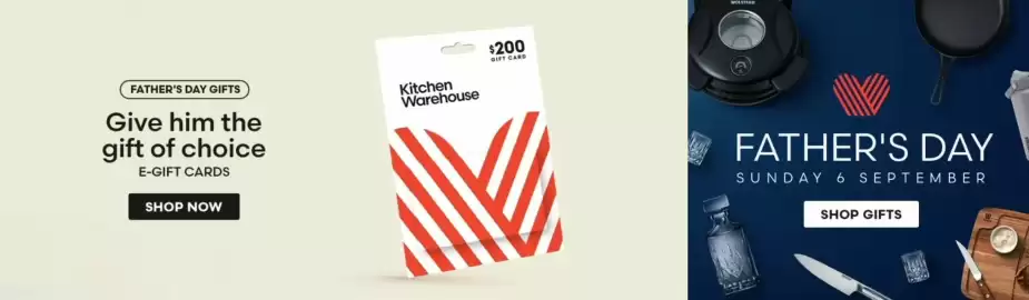 Kitchen Warehouse catalogue Page 1