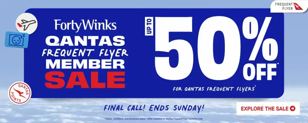 Forty Winks (valid until 30-09)