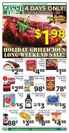 Green Hills Grocery weekly ad week 36 Page 4: Bomb Pops €5,00, Coca-Cola Products €2,98